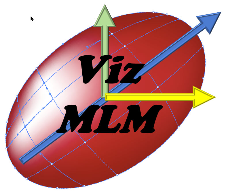 The Viz-MLM logo.